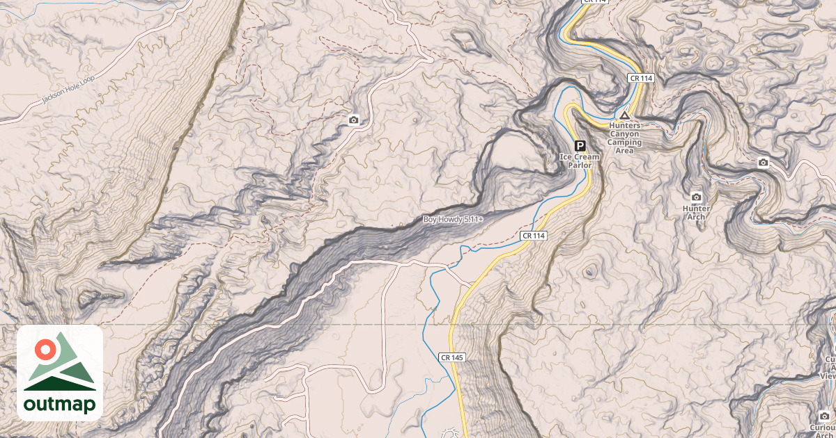 Map of Boy Howdy