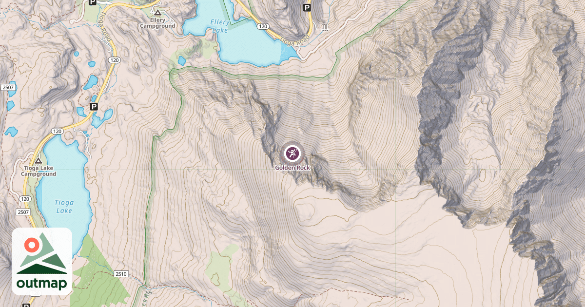Map of Golden Rock