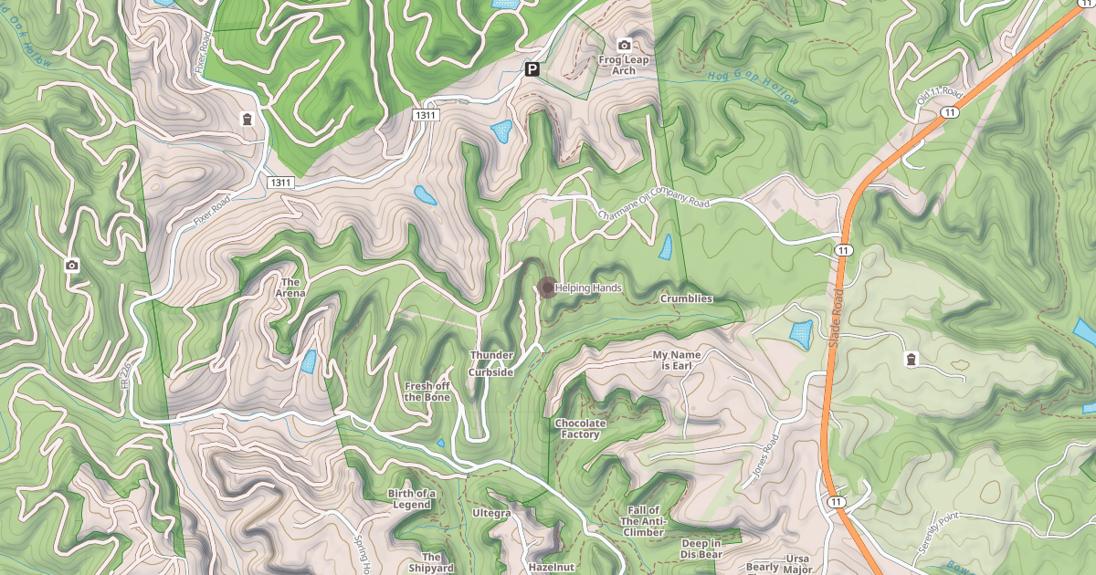 Map preview of Helping Hands