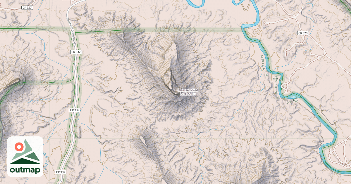 Map of Disassembled in 3D