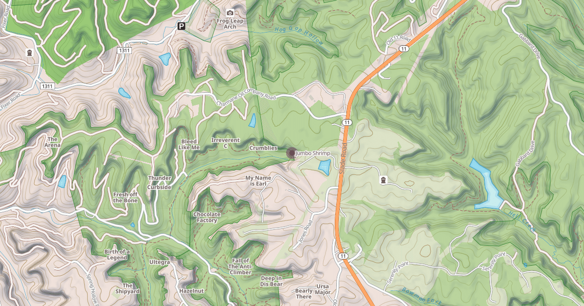 Map preview of Jumbo Shrimp