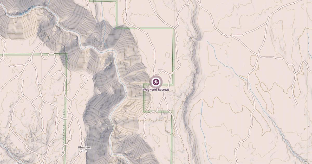 Map preview of Weekend Retreat