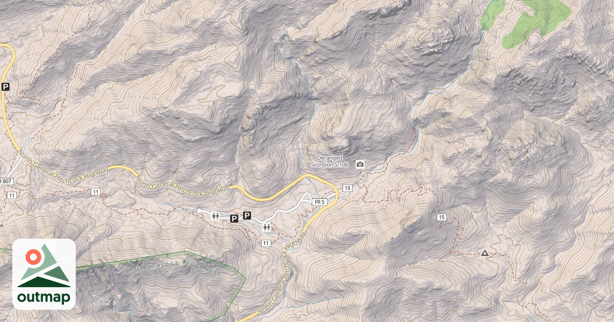 Map of Deranged Scorpion