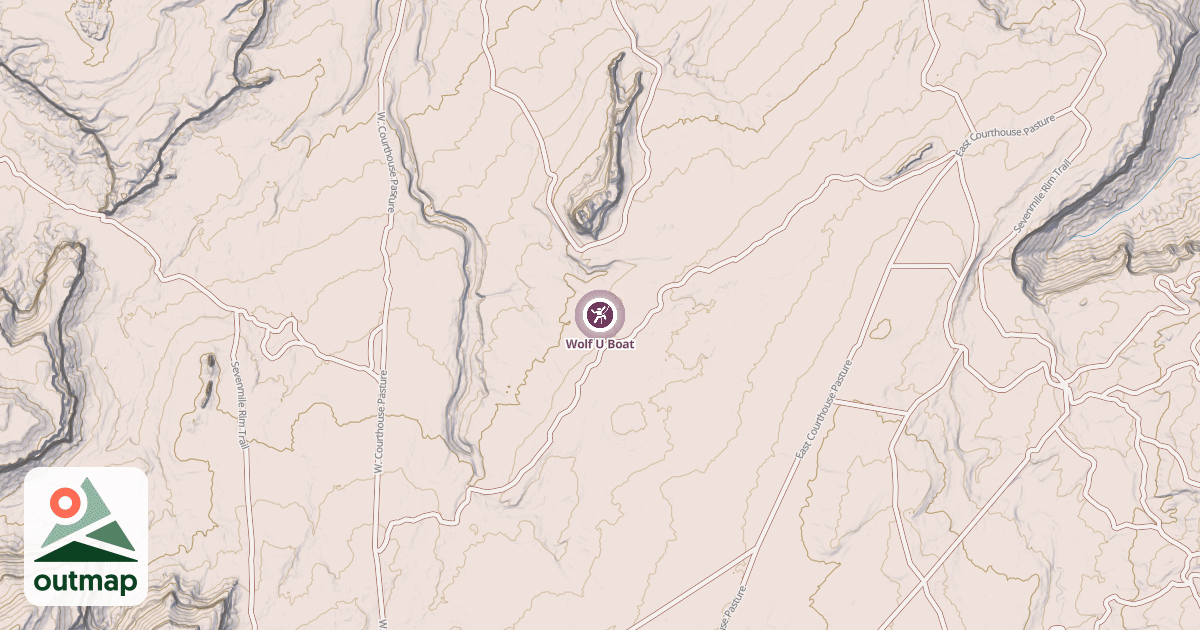 Map of Wolf U Boat