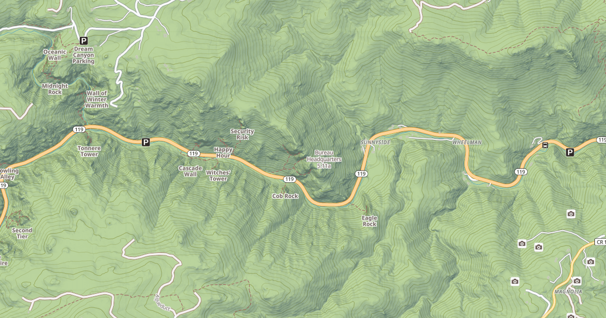 Map preview of Bureau Headquarters
