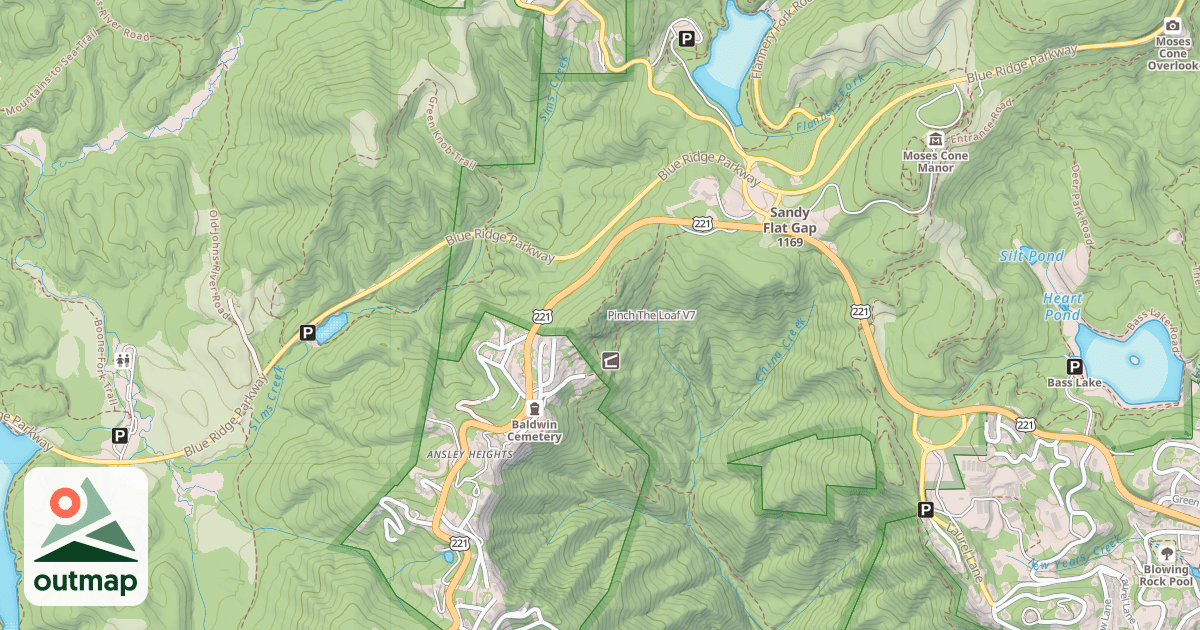 Map of Pinch The Loaf