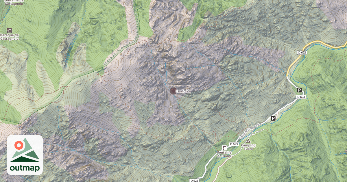 Map of Esméralda