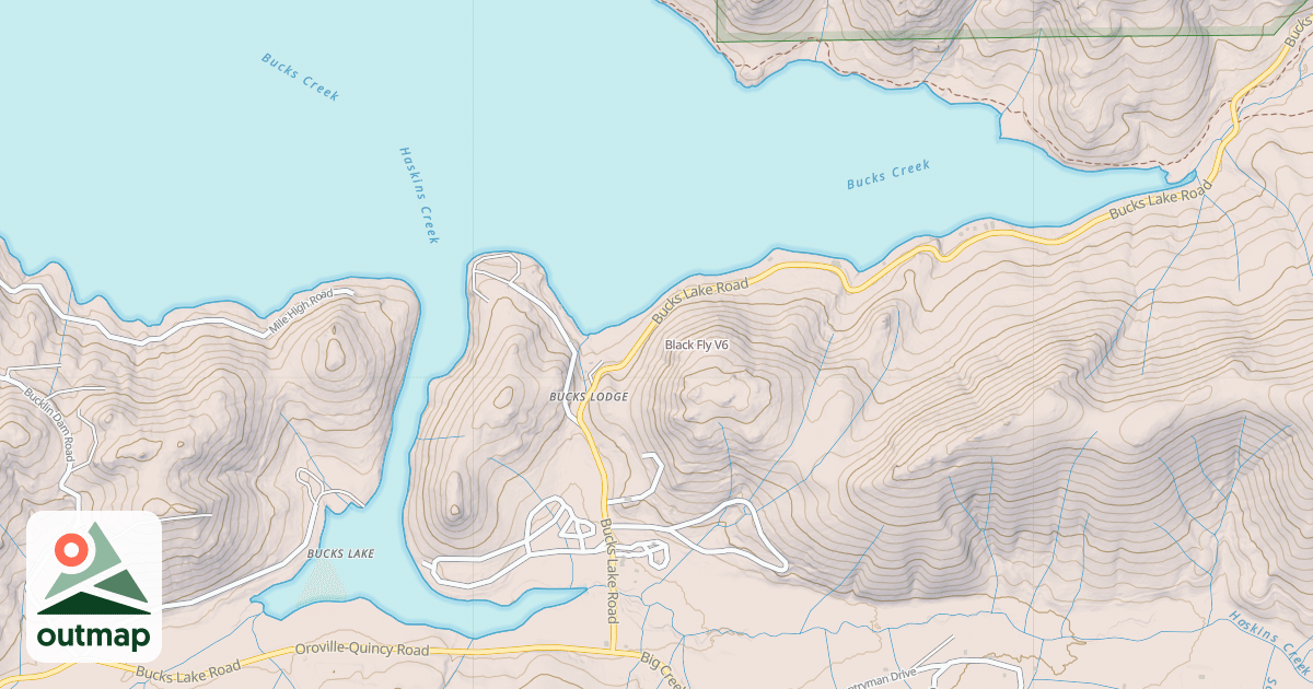 Map of Black Fly