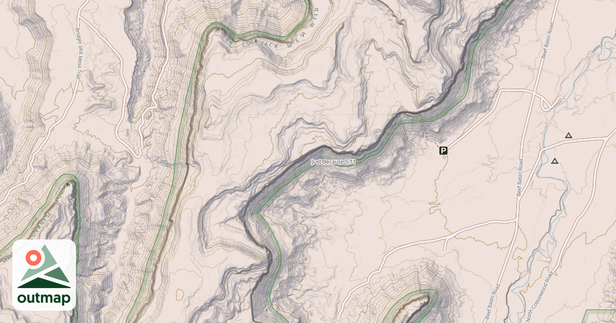 Map of Just Because