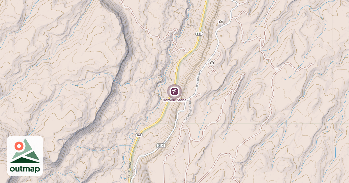 Map of Heroine Stone