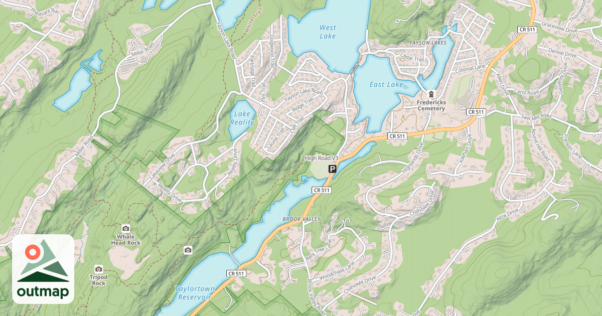 Map of High Road