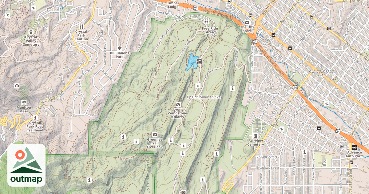 Map of Up Until Sunrise