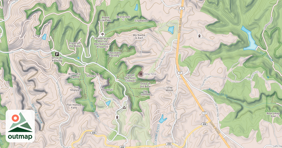Map of Crime Time