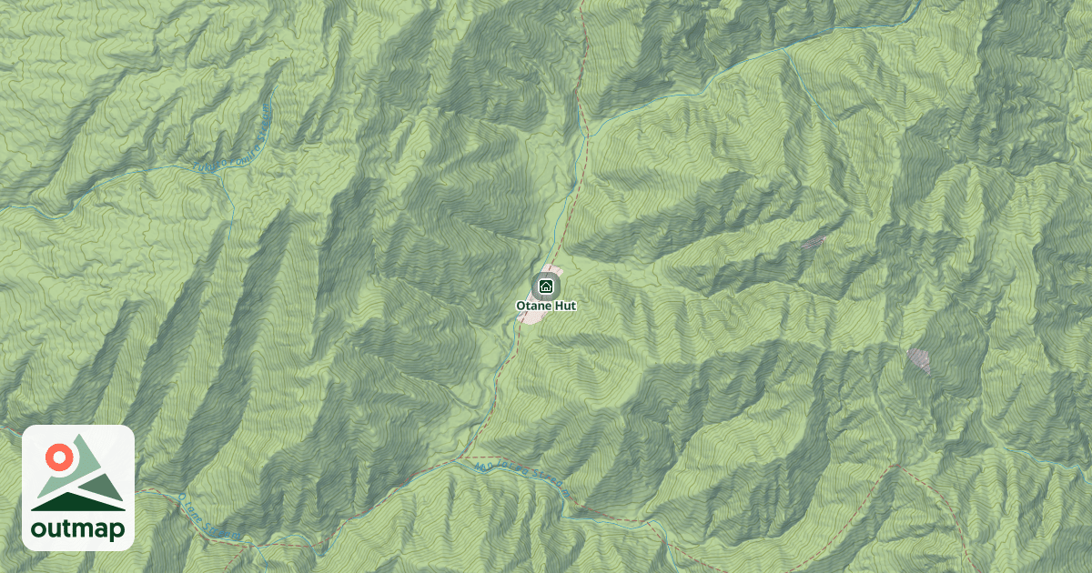 Map of Otane Hut