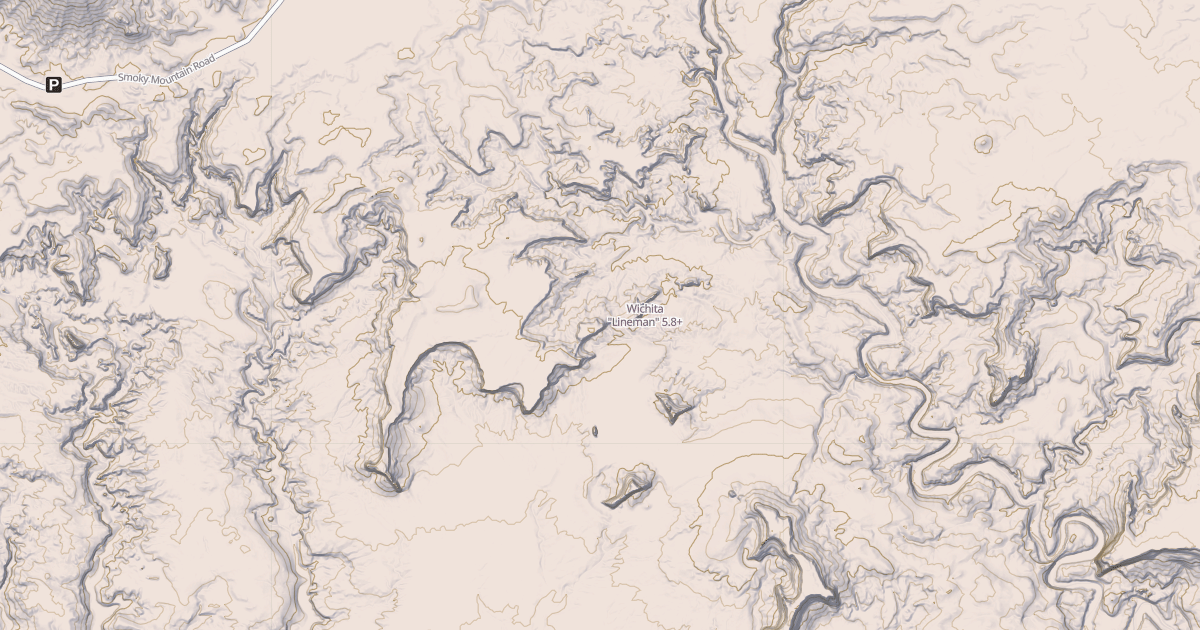 Map preview of Wichita "Lineman"