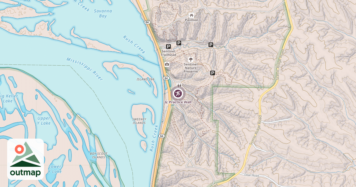 Map of G: Practice Wall