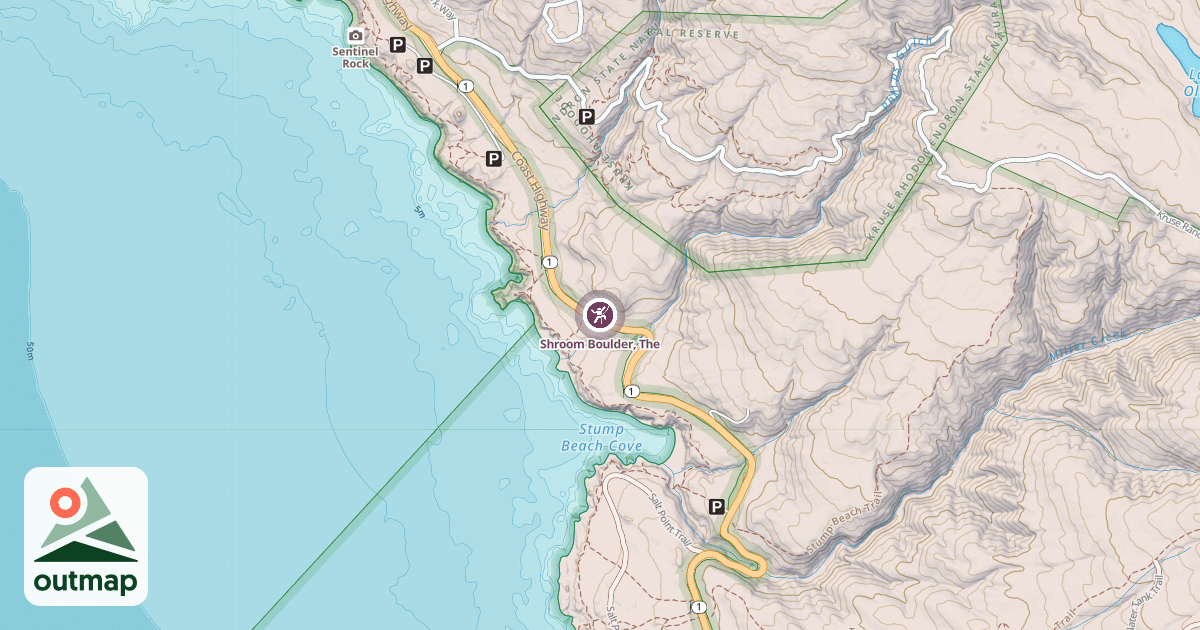 Map of Shroom Boulder, The