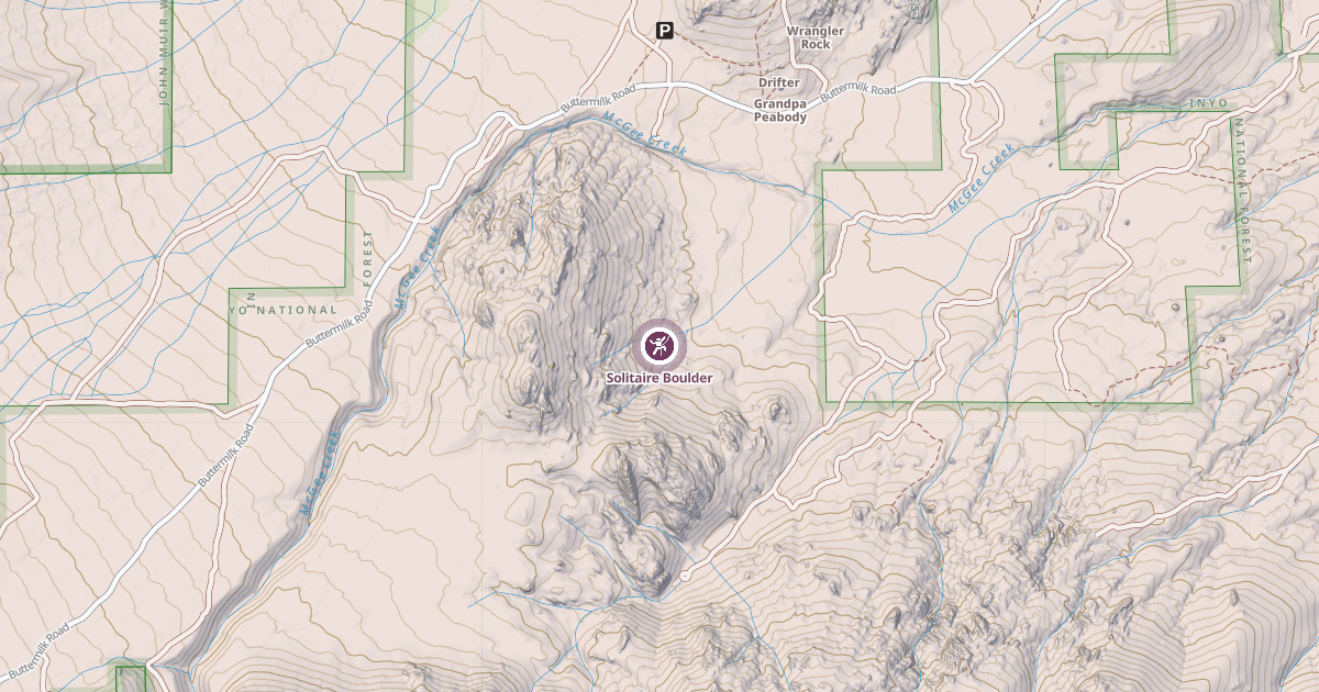 Map preview of Solitaire Boulder