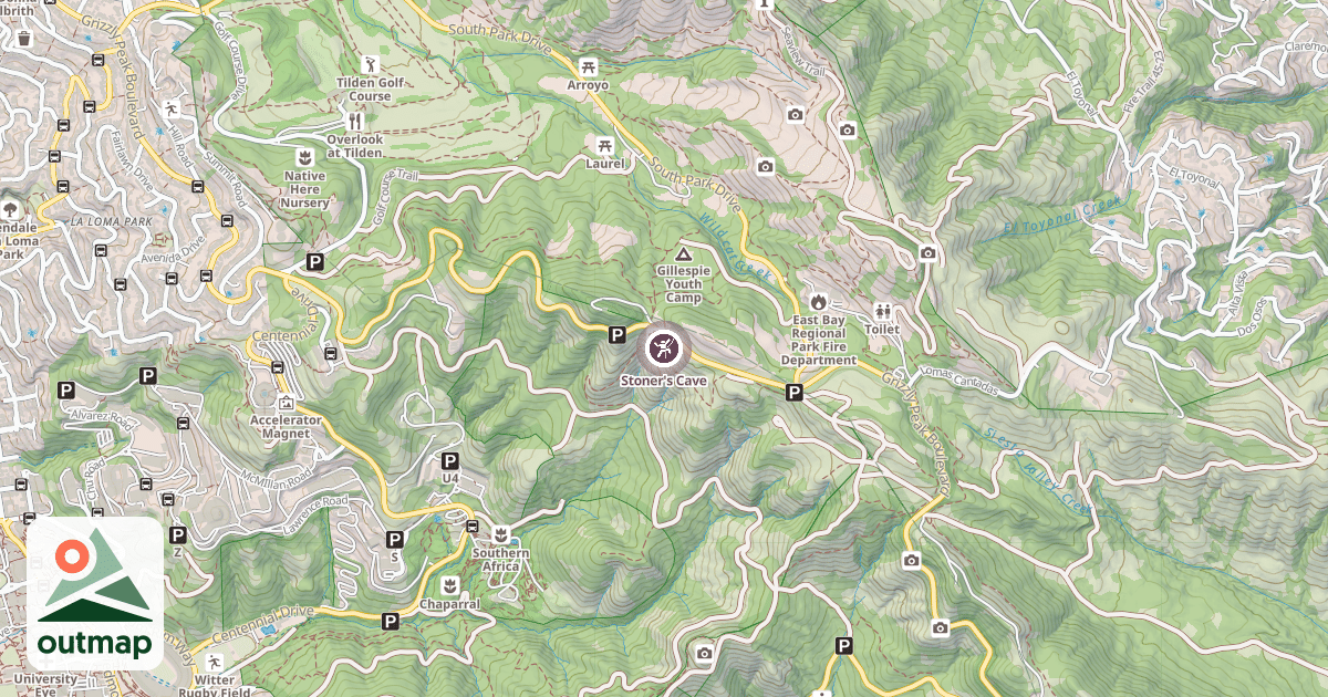 Map of Stoner's Cave
