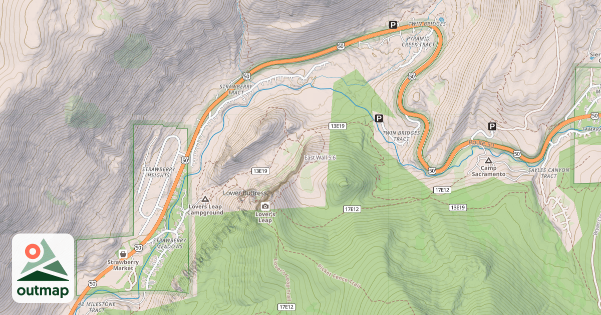 Map of East Wall