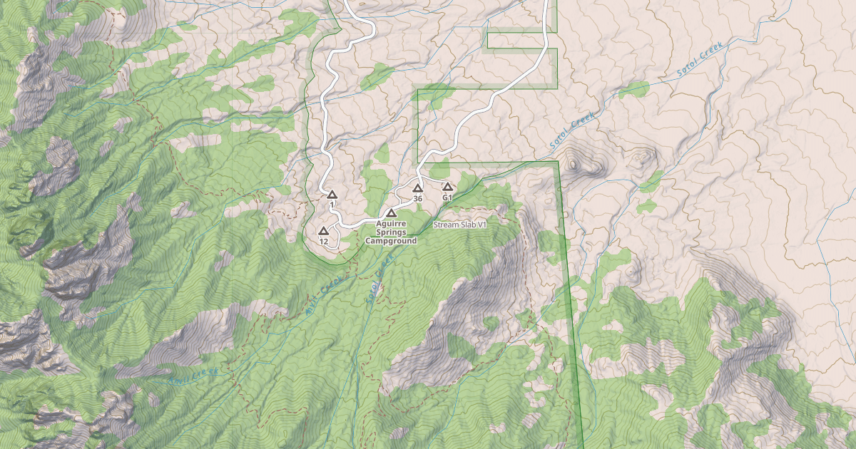Map preview of Stream Slab