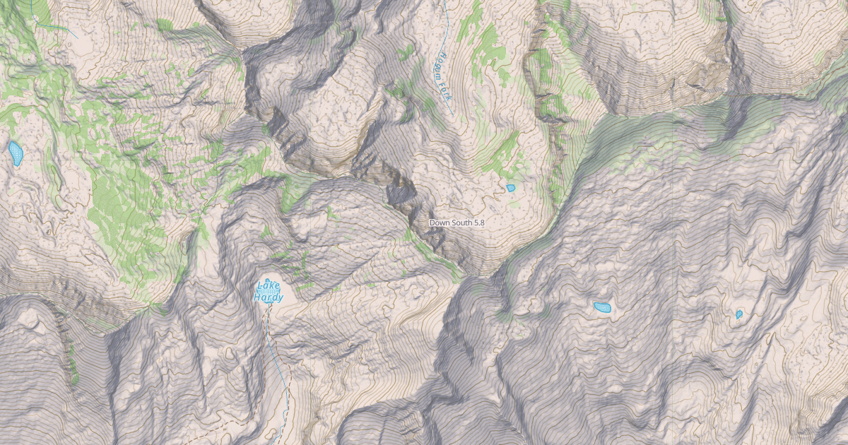 Map preview of Down South