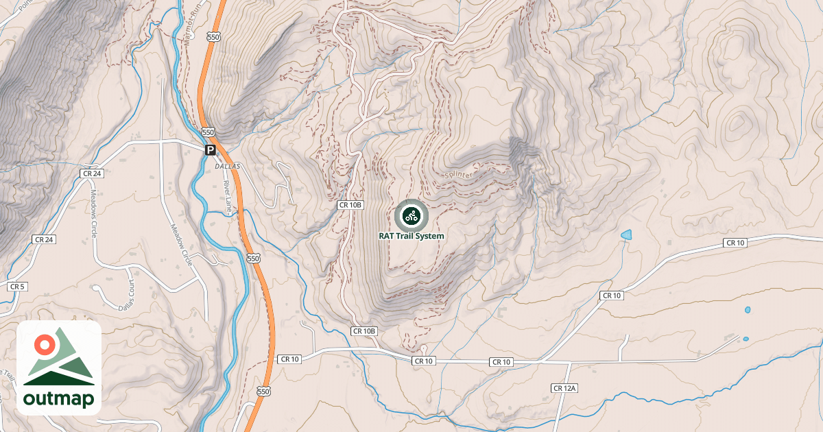 Map of RAT Trail System