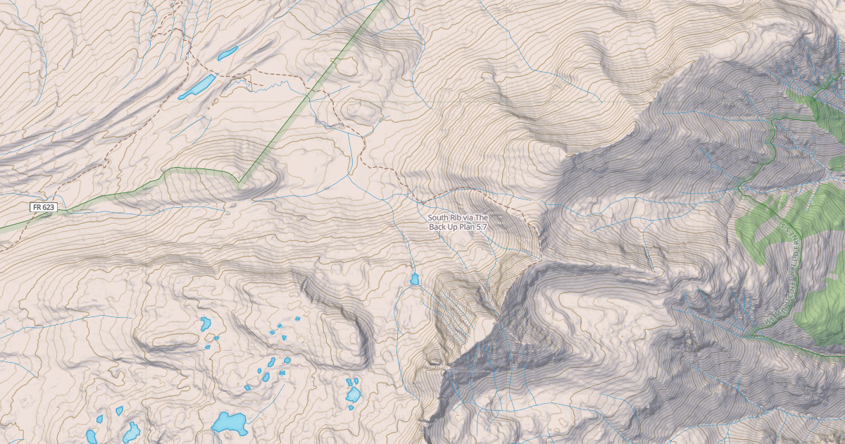 Map preview of South Rib via The Back Up Plan