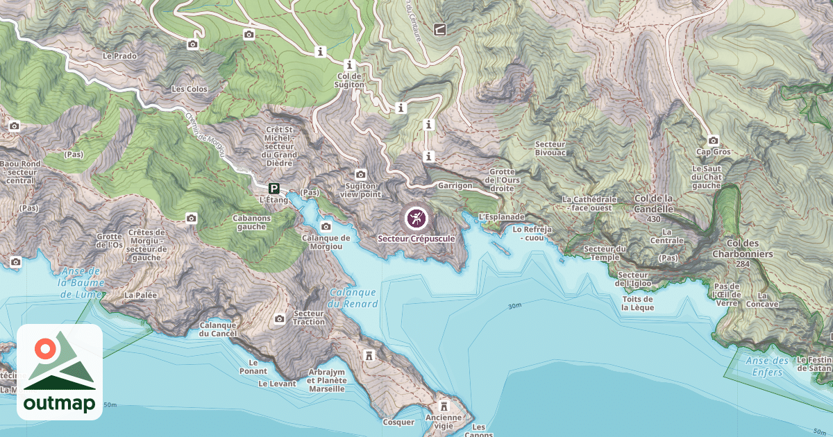 Map of Secteur Crépuscule