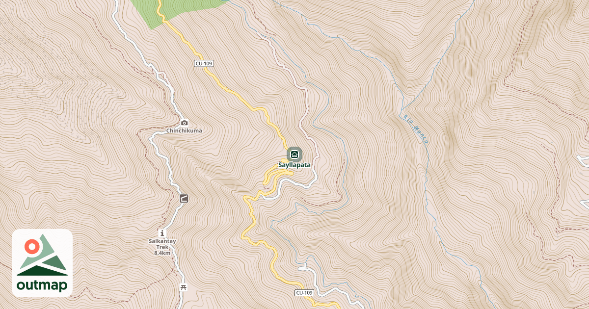 Map of Sayllapata