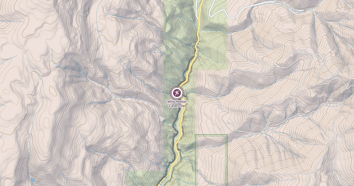 Map preview of Winchester Cave, The