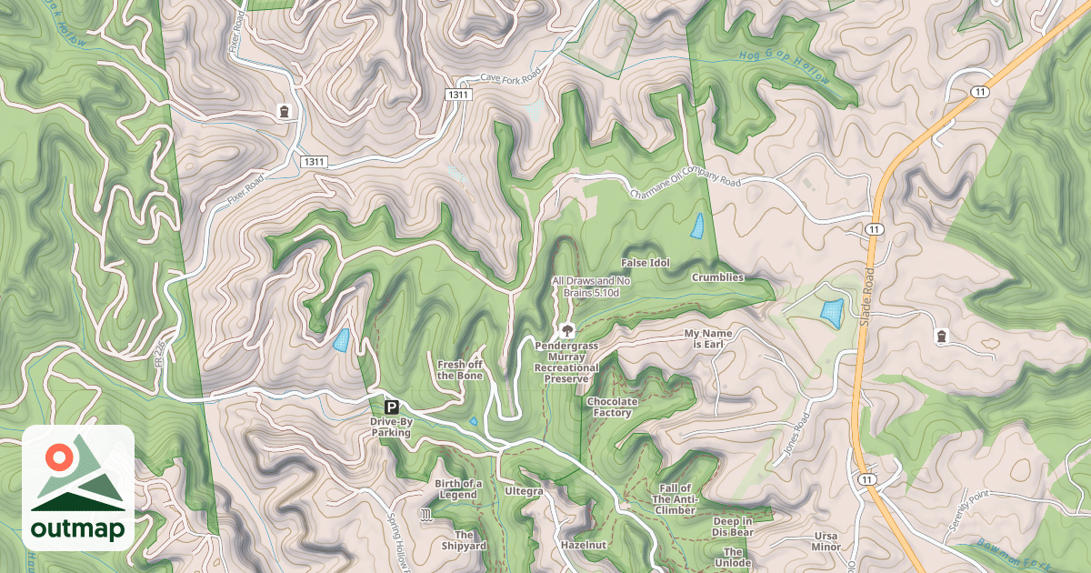 Map of All Draws and No Brains
