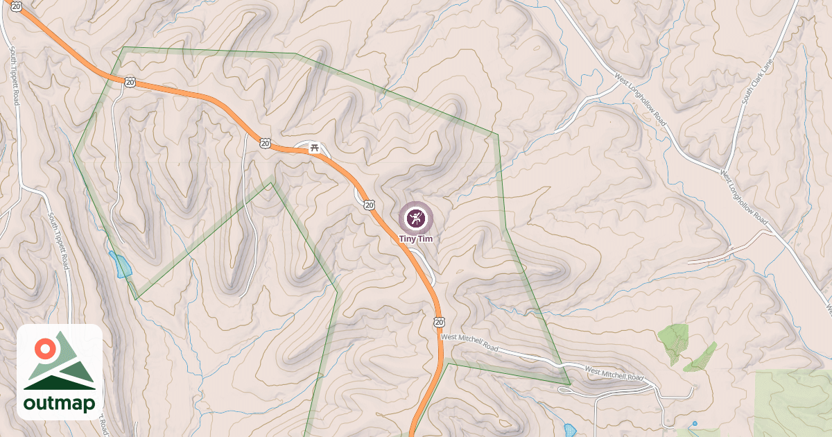 Map of Tiny Tim