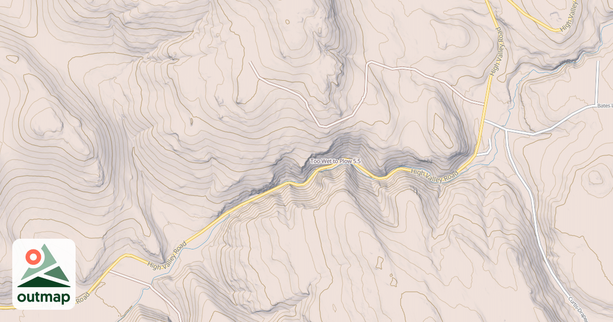 Map of Too Wet to Plow