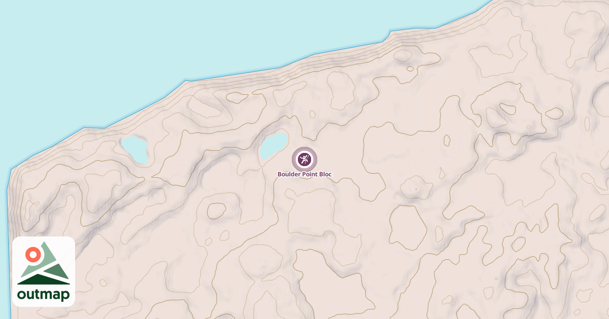 Map of Boulder Point Bloc