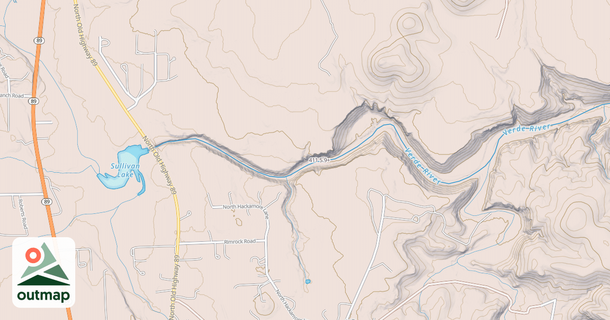 Map of 411