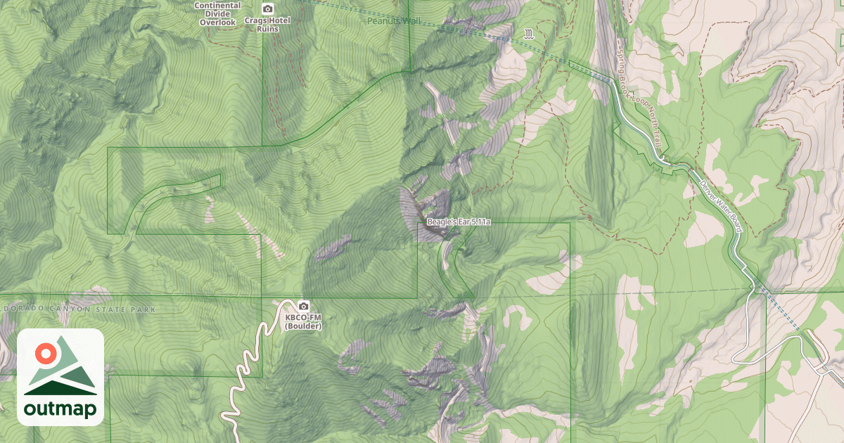 Map of Beagle's Ear
