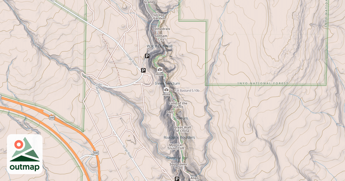 Map of Fat Bastard