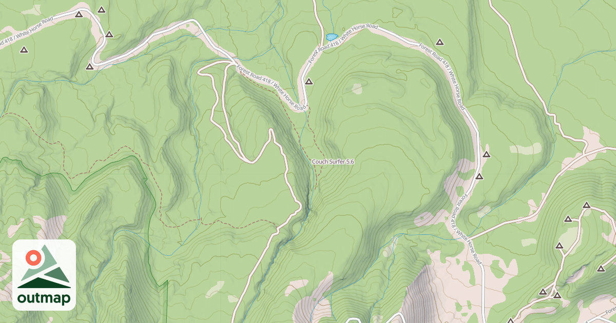 Map of Couch Surfer