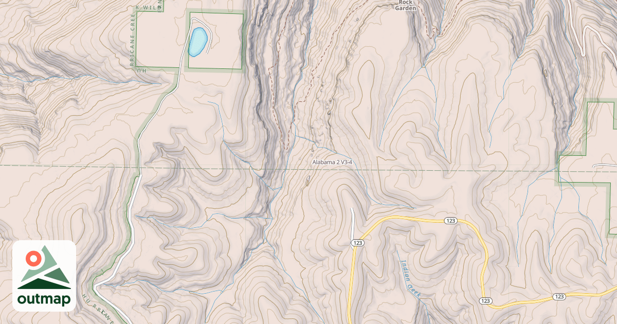 Map of Alabama 2
