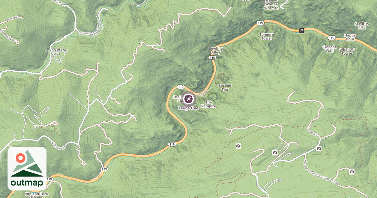 Map of Ledge One