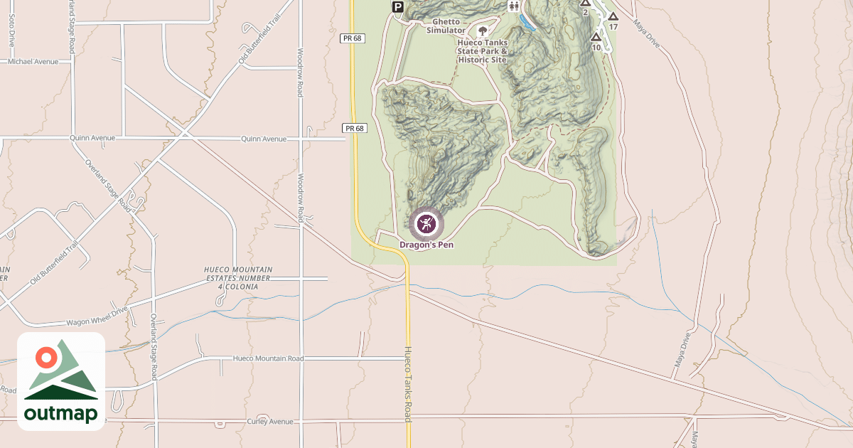Map of Dragon's Pen