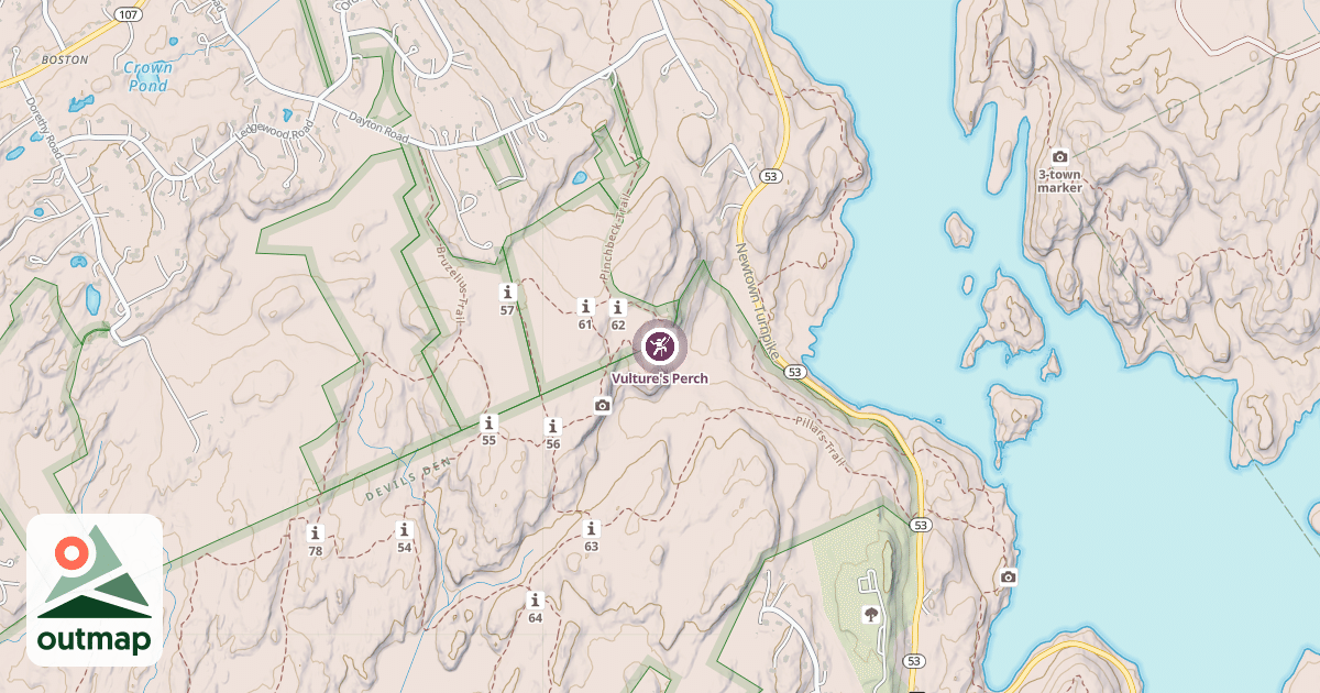 Map of Vulture's Perch