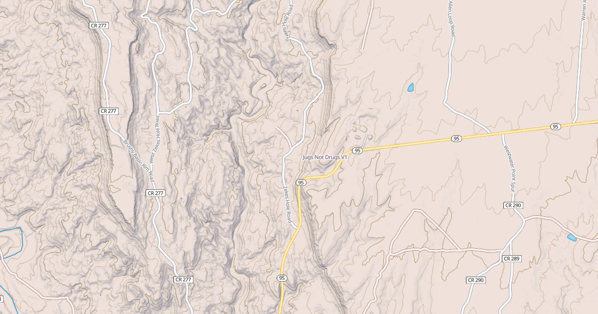 Map preview of Jugs Not Drugs