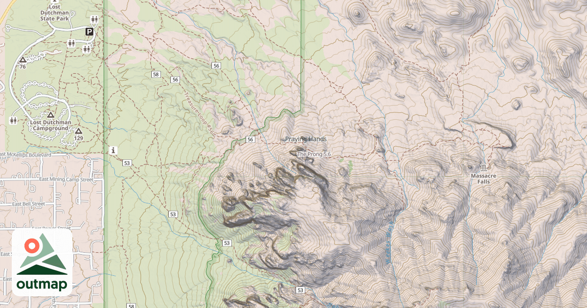Map of The Prong