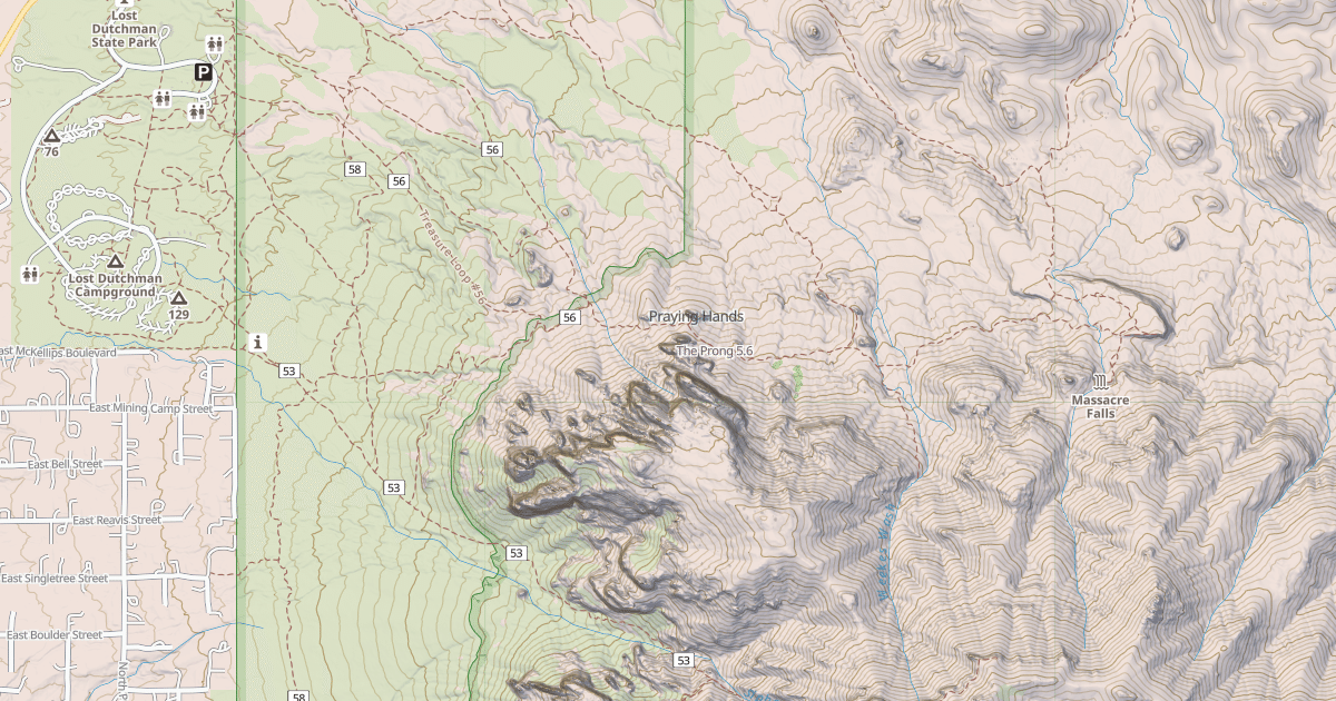 Map preview of The Prong