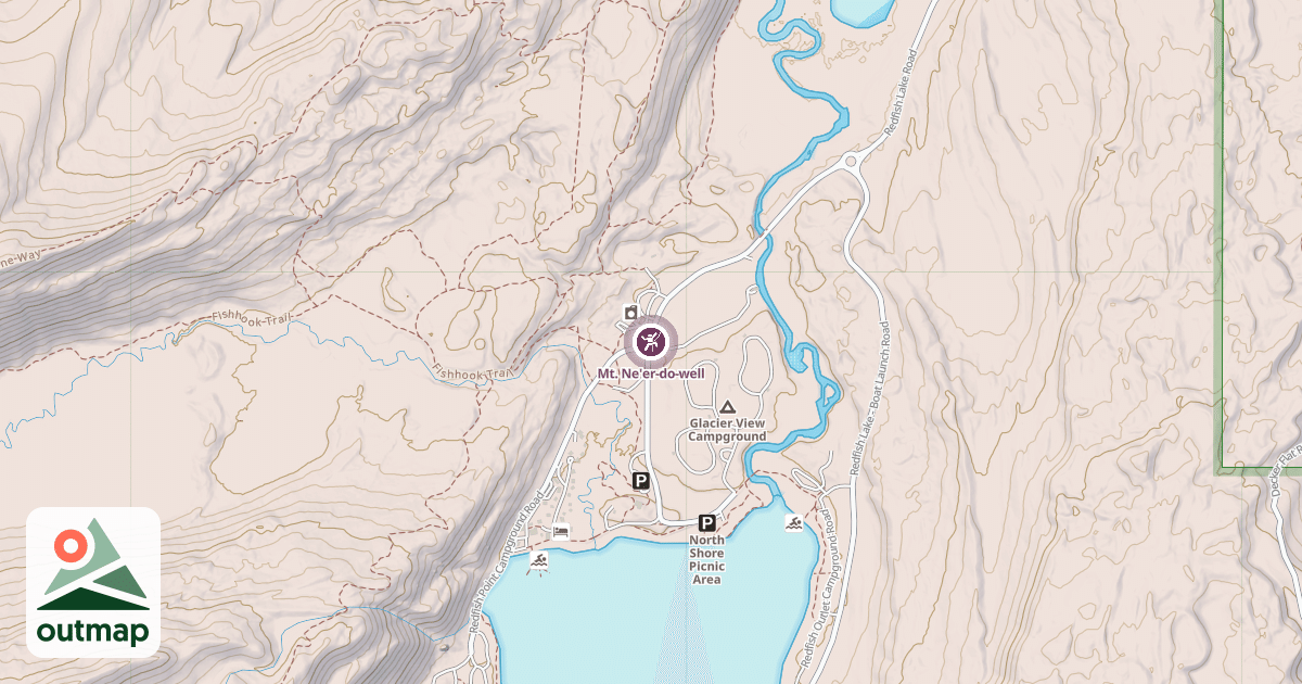 Map of Mt. Ne'er-do-well