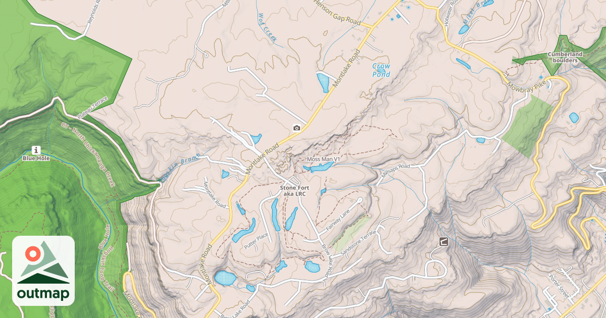 Map of Moss Man