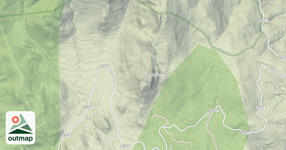 Map of Leaned Out