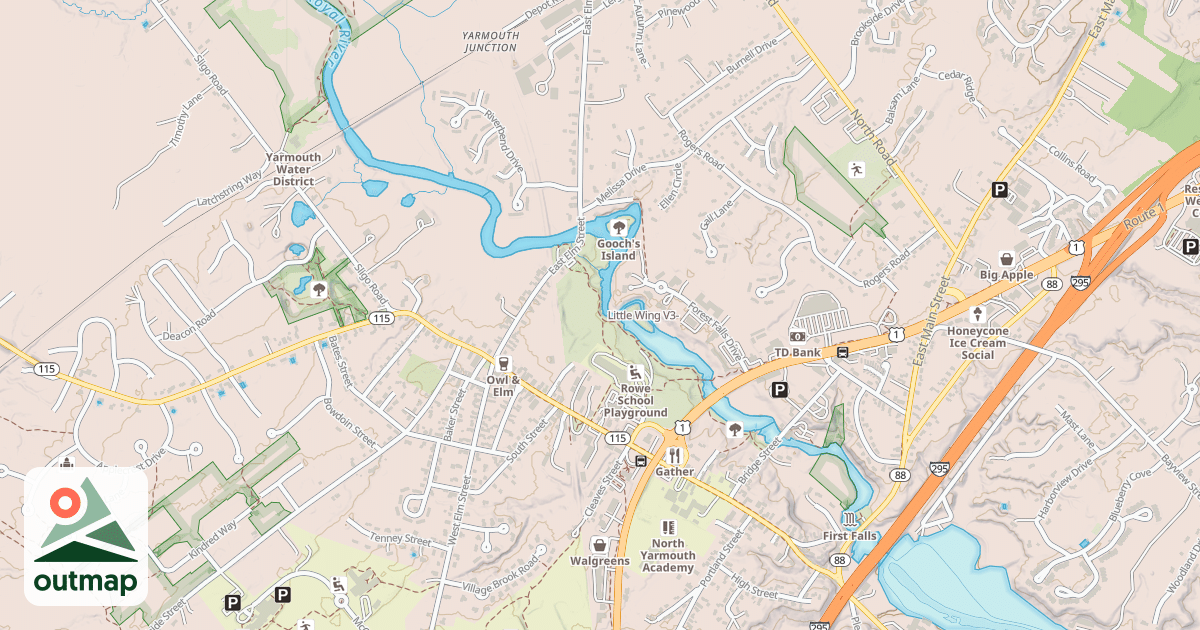 Map of Little Wing